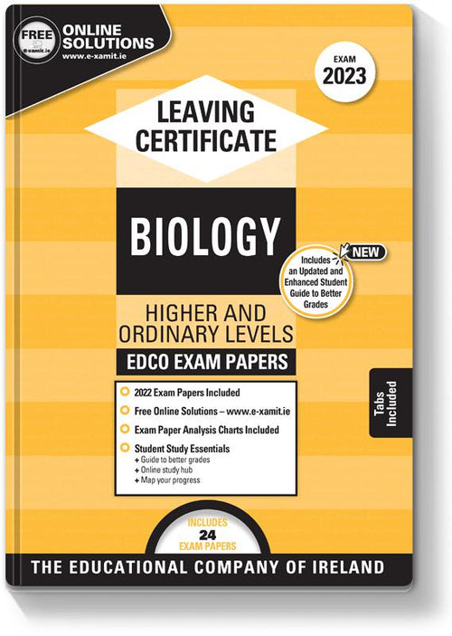 Exam Papers - Leaving Cert - Biology - Higher & Ordinary Levels - Exam 2023